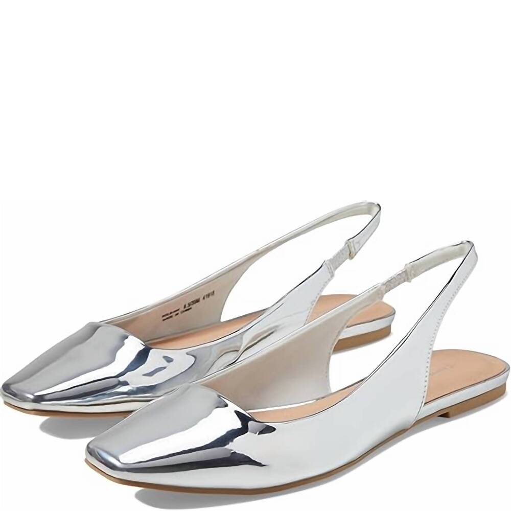 NEW CHINESE LAUNDRY women's rhyme time shoe in silver